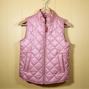 Crewcuts Girls Pink Vest Size Large